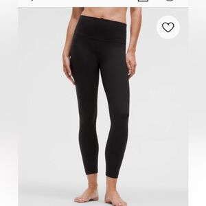 Lululemon align high-rise pant 25” black size 6
